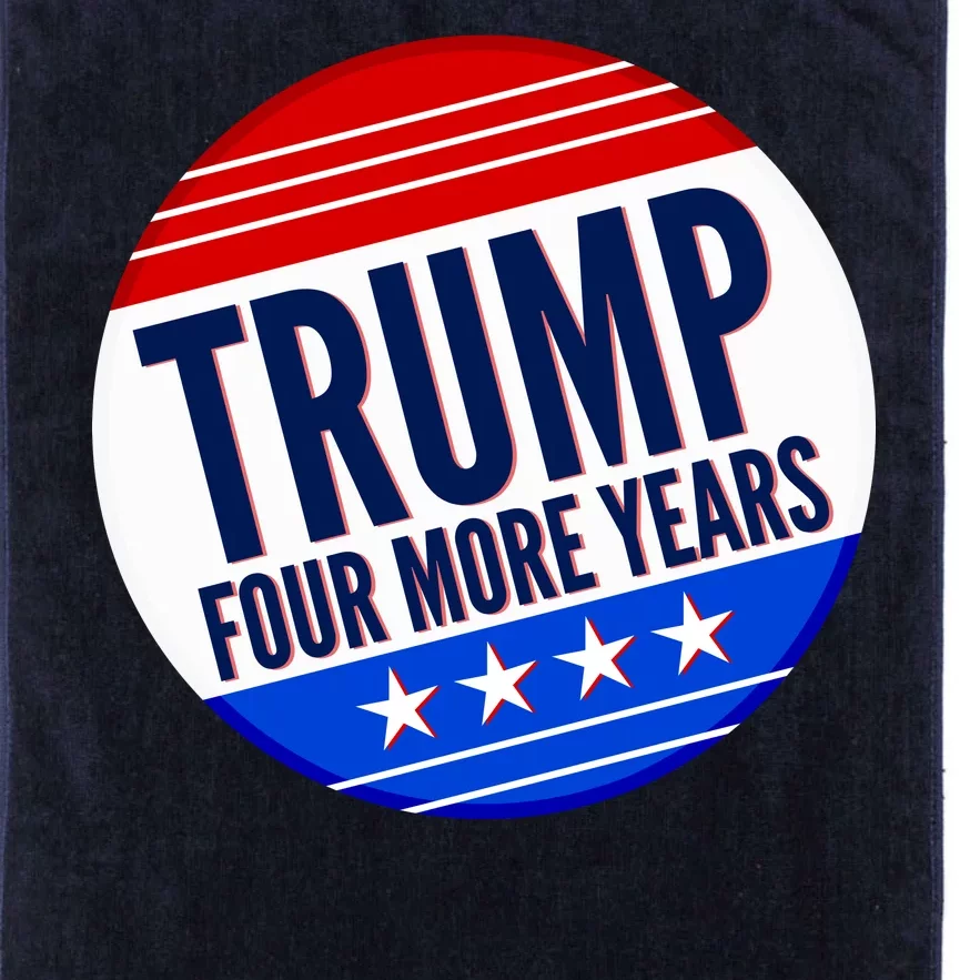 Pro Trump Four More Years Platinum Collection Golf Towel