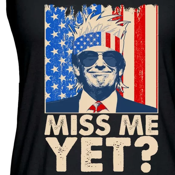 Pro Trump Miss Me Yet! Ladies Essential Flowy Tank