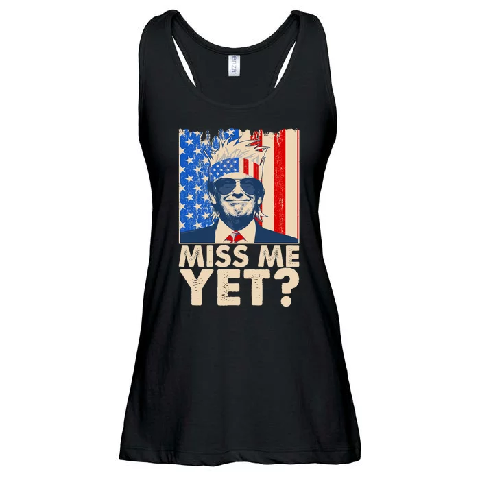 Pro Trump Miss Me Yet! Ladies Essential Flowy Tank