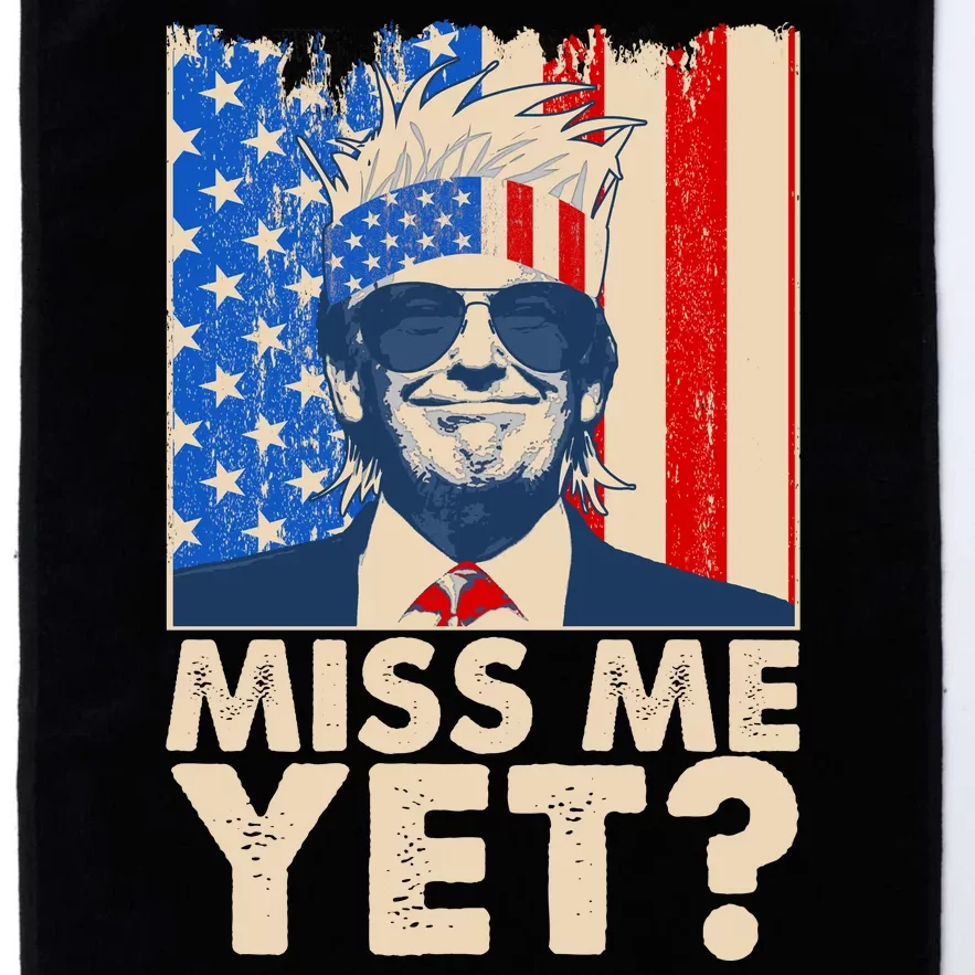 Pro Trump Miss Me Yet! Platinum Collection Golf Towel