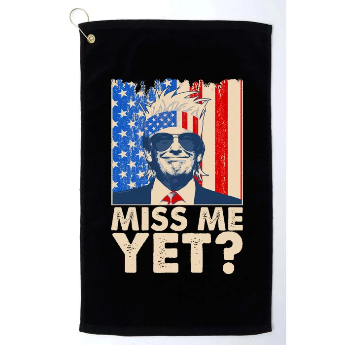 Pro Trump Miss Me Yet! Platinum Collection Golf Towel