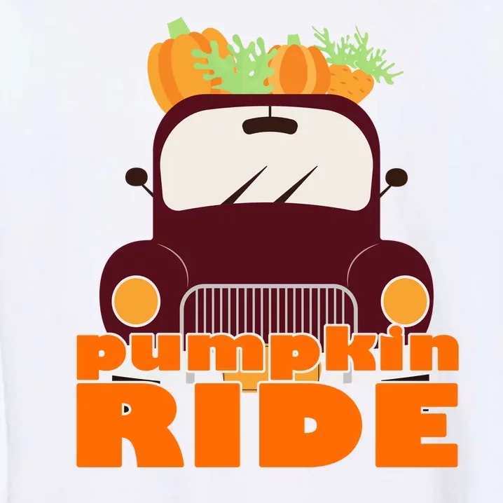 Pumpkin Ride October Fall Garment-Dyed Sweatshirt