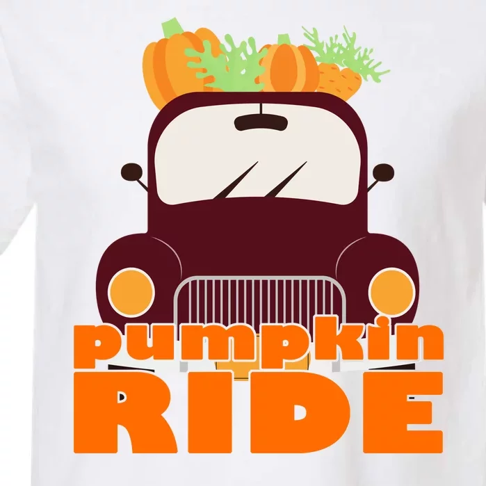 Pumpkin Ride October Fall Garment-Dyed Heavyweight T-Shirt