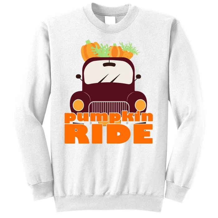 Pumpkin Ride October Fall Sweatshirt