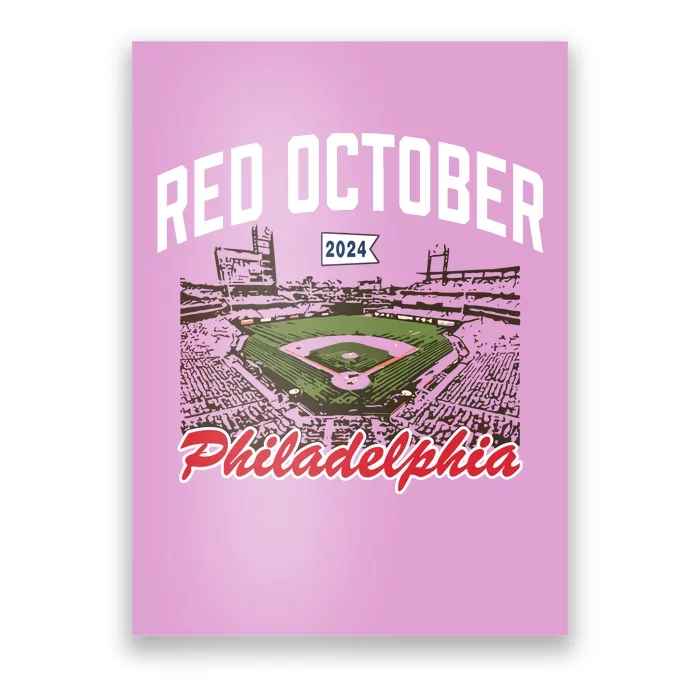 Philadelphia Red October 2024 Poster