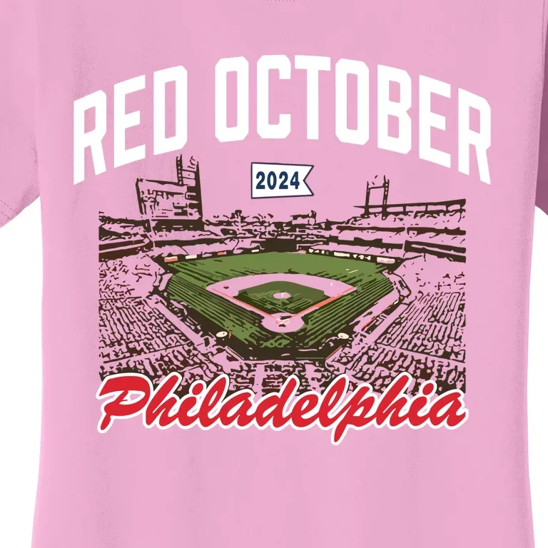 Philadelphia Red October 2024 Women's T-Shirt