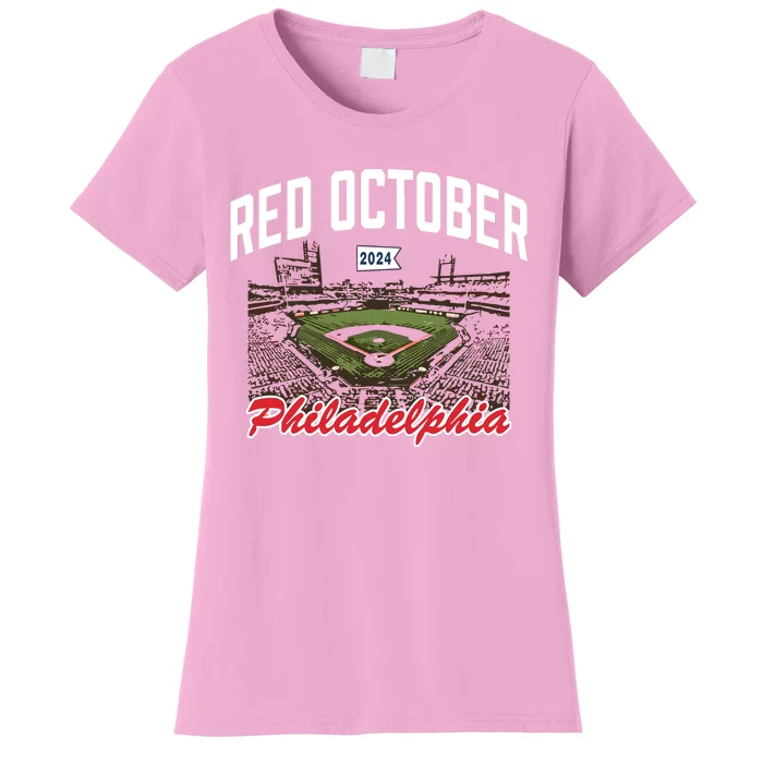 Philadelphia Red October 2024 Women's T-Shirt