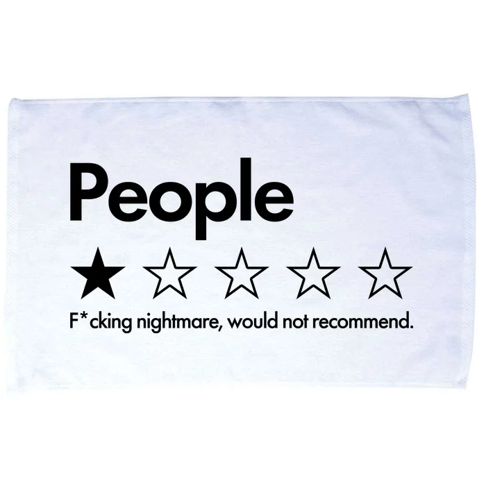 People Rated One Star Fcking Nightmare Would Not Recommend Microfiber Hand Towel