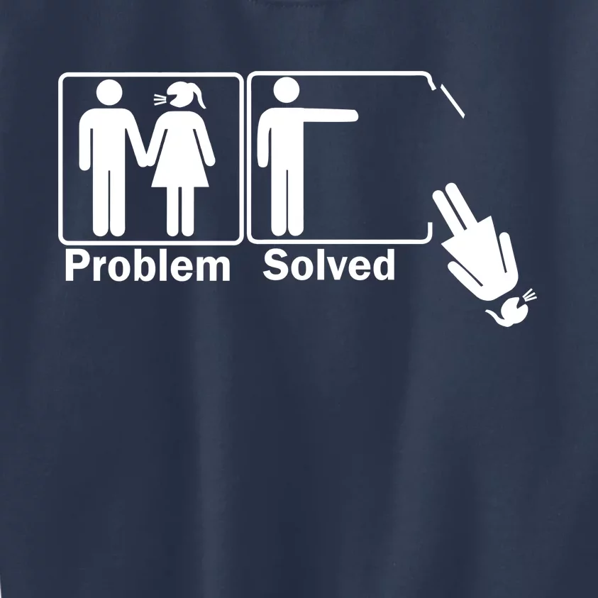 Problem Solved Kids Sweatshirt