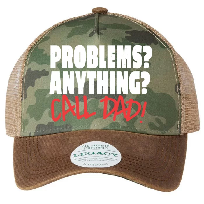 Problems Anything Call Dad Legacy Tie Dye Trucker Hat