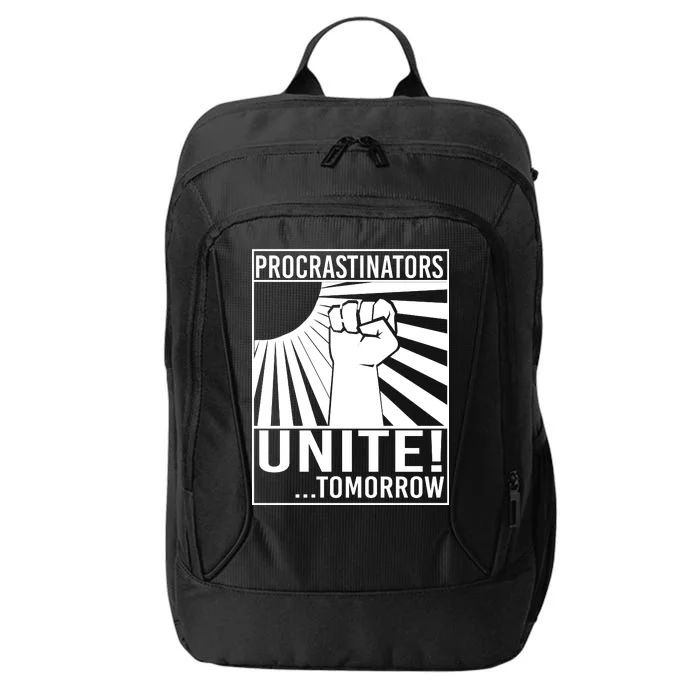 Procrastinators Unite Tomorrow City Backpack