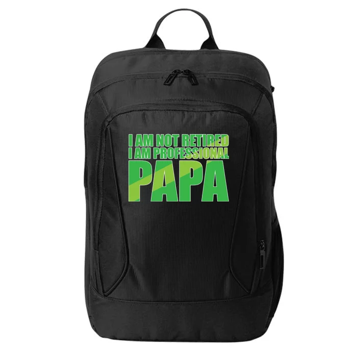 Professional Papa Im Not Retired City Backpack