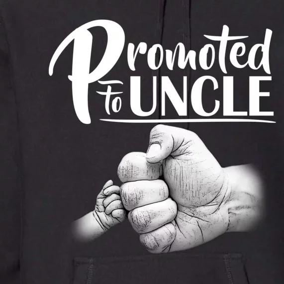 Promoted To Uncle Premium Hoodie