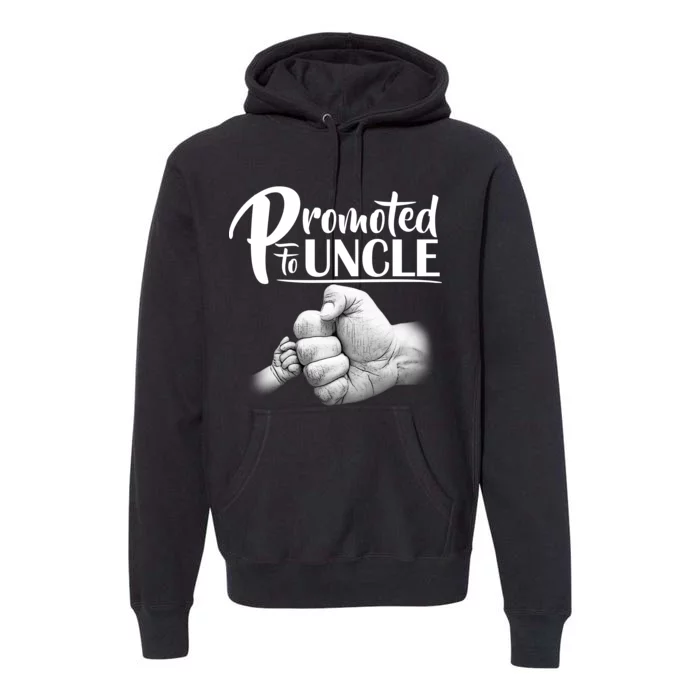 Promoted To Uncle Premium Hoodie