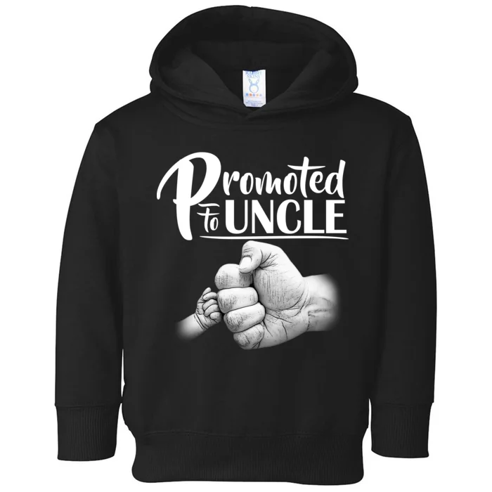 Promoted To Uncle Toddler Hoodie