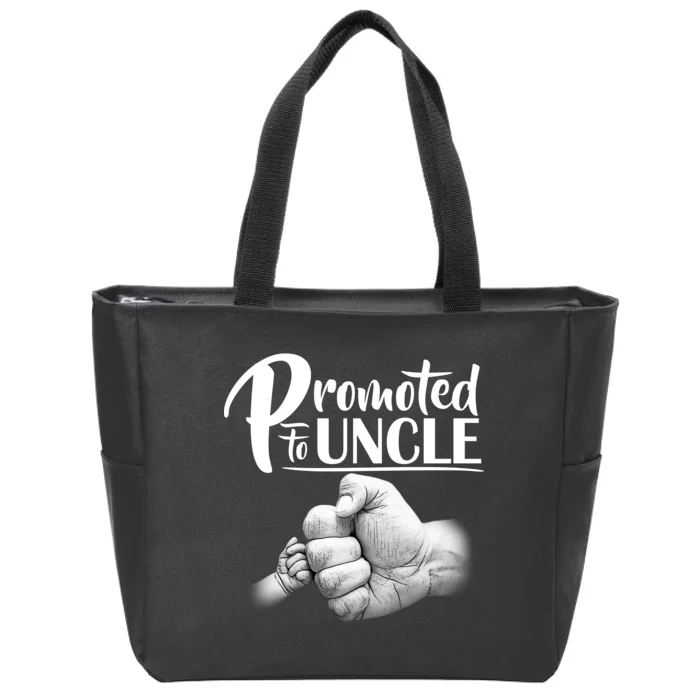 Promoted To Uncle Zip Tote Bag