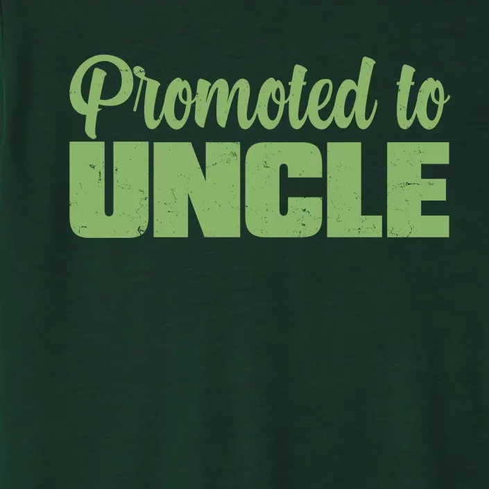 Promoted to Uncle New Baby Niece Nephew ChromaSoft Performance T-Shirt