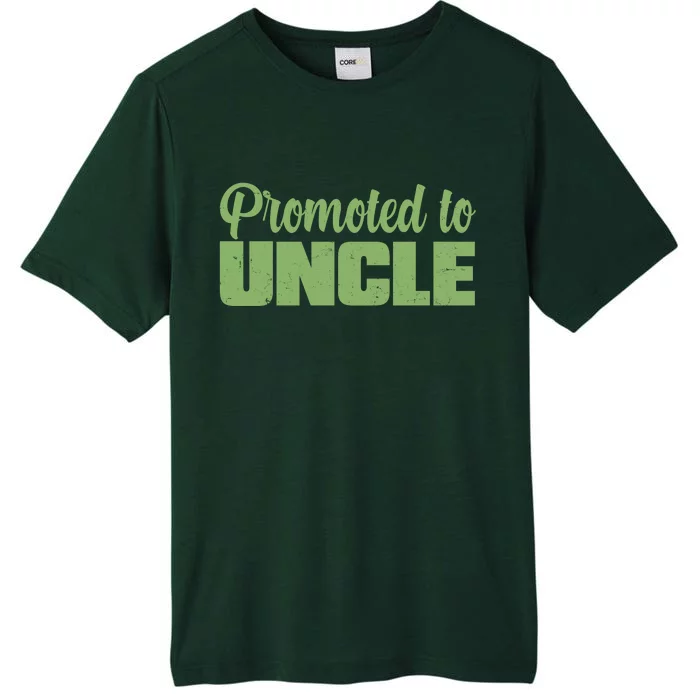 Promoted to Uncle New Baby Niece Nephew ChromaSoft Performance T-Shirt