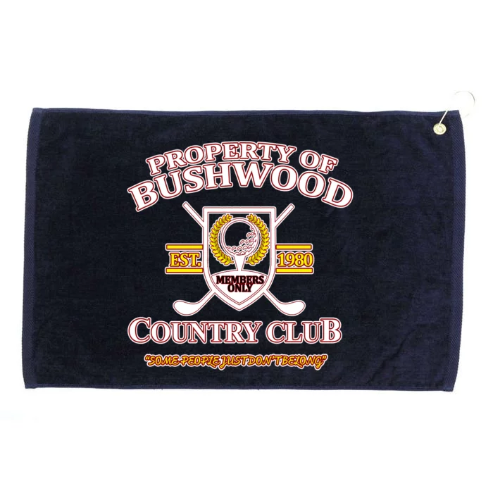 Property Bushwood Country Club Grommeted Golf Towel