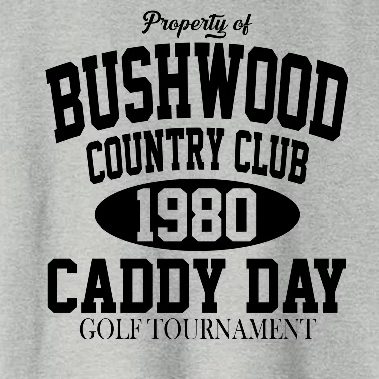 Property Of Bushwood Country Club Women's Crop Top Tee