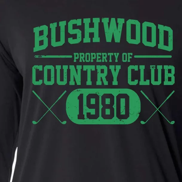 Property Of Bushwood Country Club Est 1980 Golf Club Cooling Performance Long Sleeve Crew