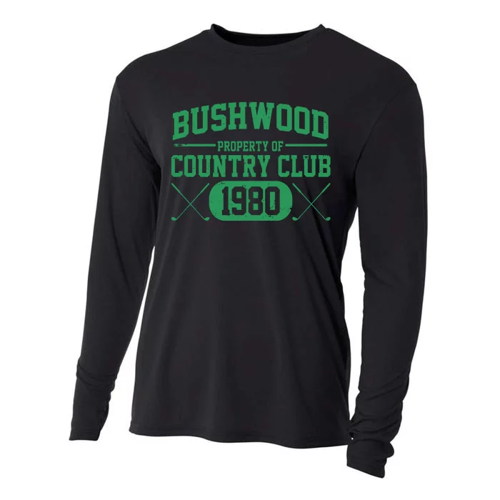 Property Of Bushwood Country Club Est 1980 Golf Club Cooling Performance Long Sleeve Crew