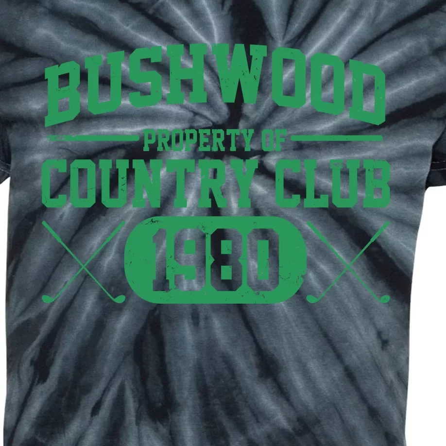 Property Of Bushwood Country Club Est 1980 Golf Club Kids Tie-Dye T-Shirt