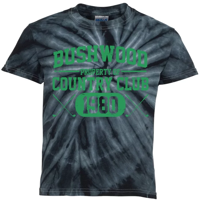 Property Of Bushwood Country Club Est 1980 Golf Club Kids Tie-Dye T-Shirt