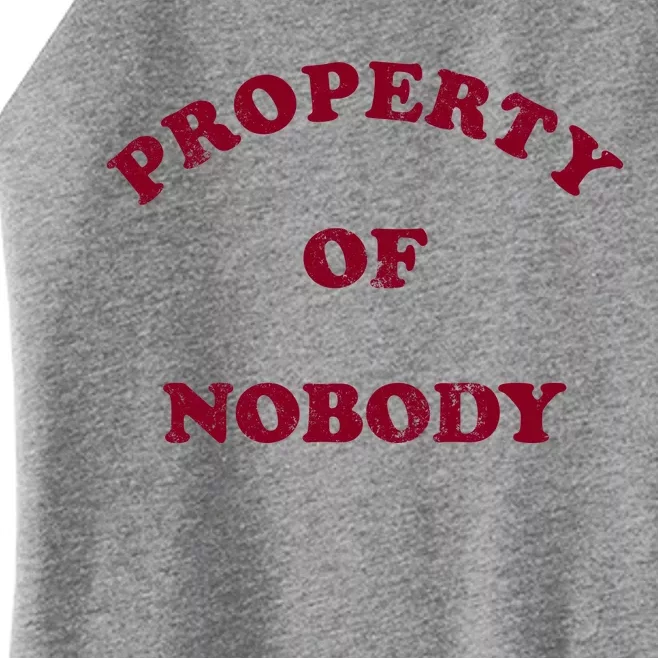 Property Of Nobody Women’s Perfect Tri Rocker Tank