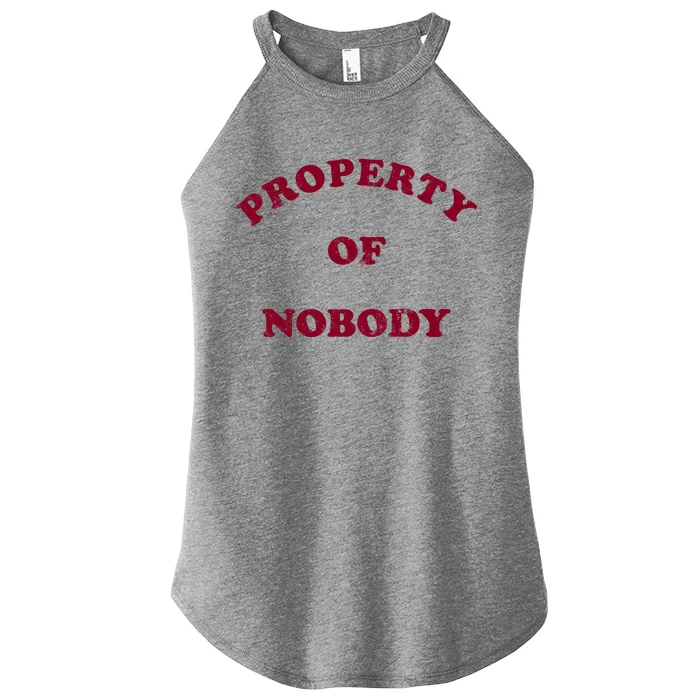 Property Of Nobody Women’s Perfect Tri Rocker Tank