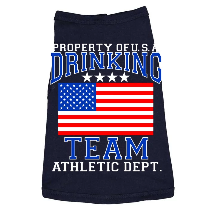 Property of U.S.A. Drinking Team Doggie Tank