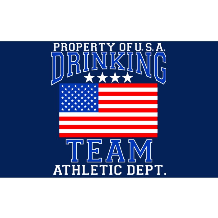 Property of U.S.A. Drinking Team Bumper Sticker