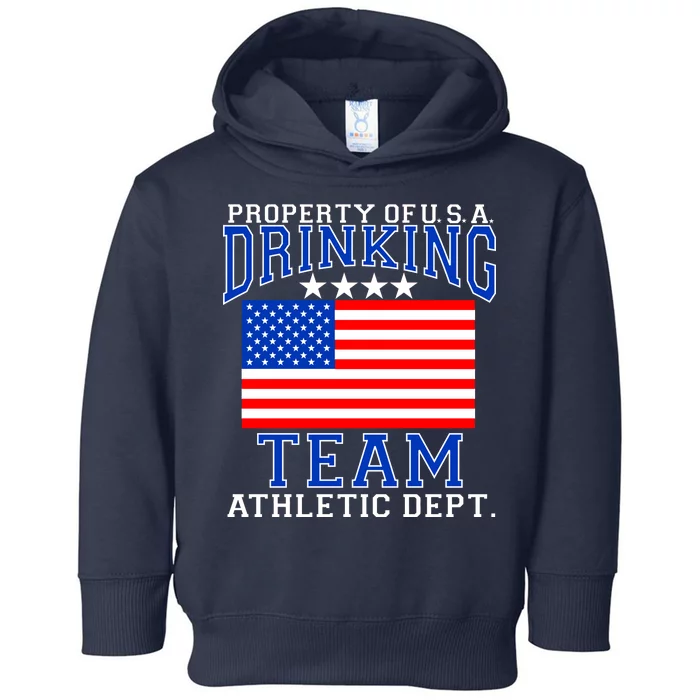 Property of U.S.A. Drinking Team Toddler Hoodie