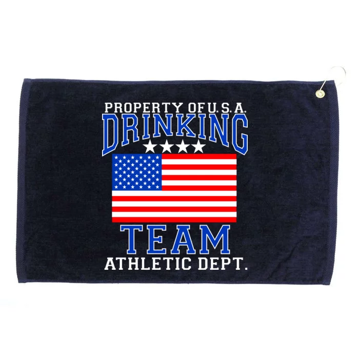 Property of U.S.A. Drinking Team Grommeted Golf Towel