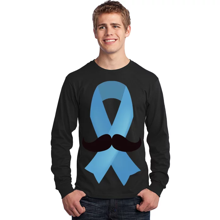 Prostate Awareness Mustache Month Long Sleeve Shirt