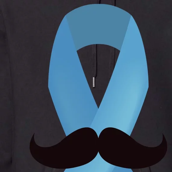 Prostate Awareness Mustache Month Premium Hoodie