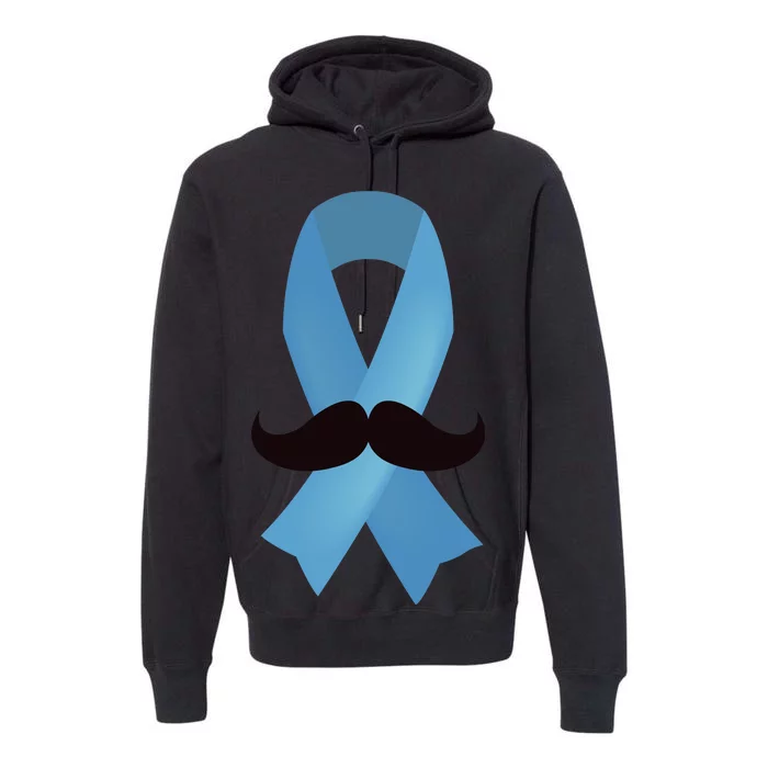 Prostate Awareness Mustache Month Premium Hoodie