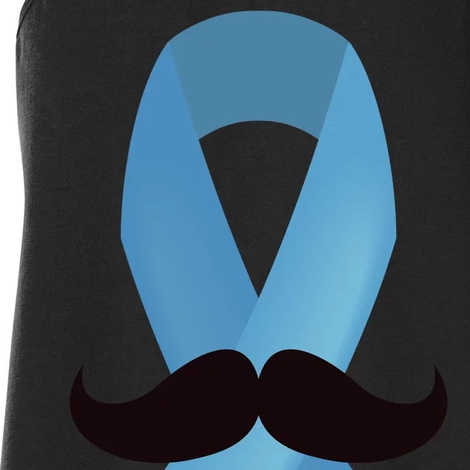 Prostate Awareness Mustache Month Women's Racerback Tank