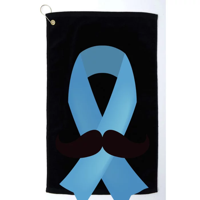 Prostate Awareness Mustache Month Platinum Collection Golf Towel