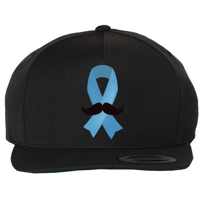 Prostate Awareness Mustache Month Wool Snapback Cap