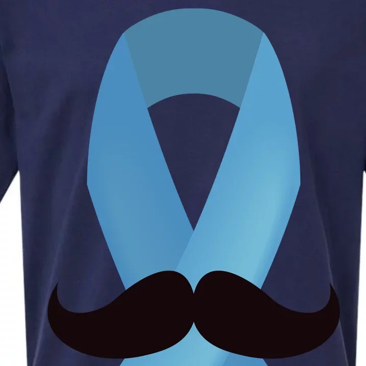 Prostate Awareness Mustache Month Sueded Cloud Jersey T-Shirt