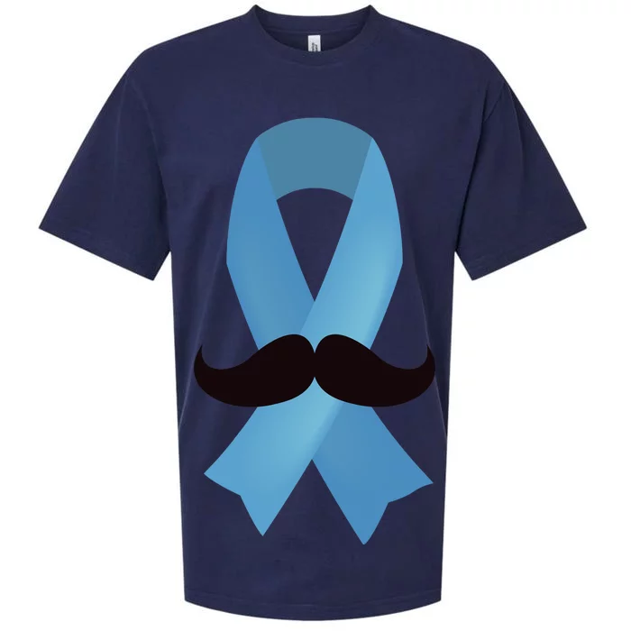 Prostate Awareness Mustache Month Sueded Cloud Jersey T-Shirt