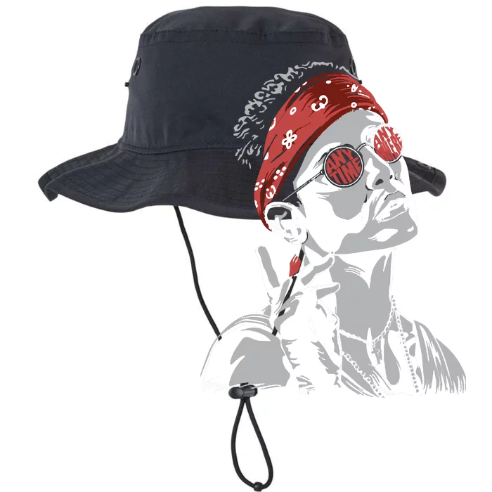 Prostate Awareness Ribbon Mustache Legacy Cool Fit Booney Bucket Hat