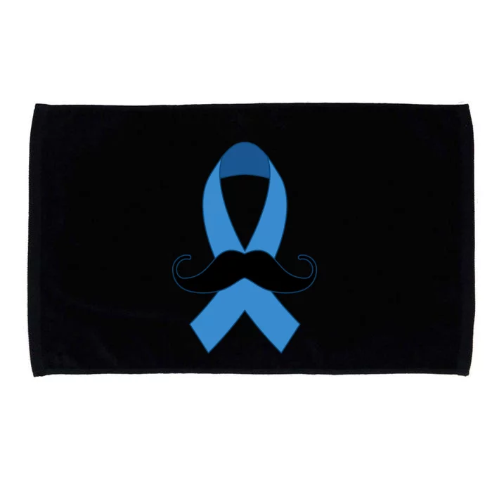 Prostate Mustache Ribbon Microfiber Hand Towel