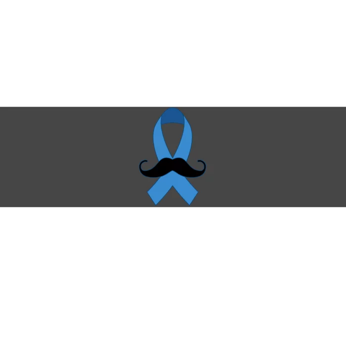 Prostate Mustache Ribbon Bumper Sticker