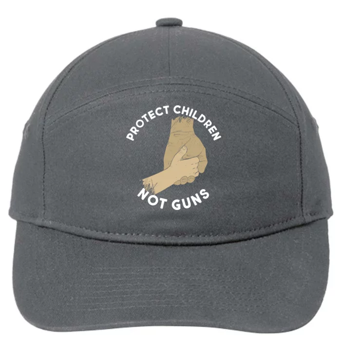 Protect Children Not Guns 7-Panel Snapback Hat