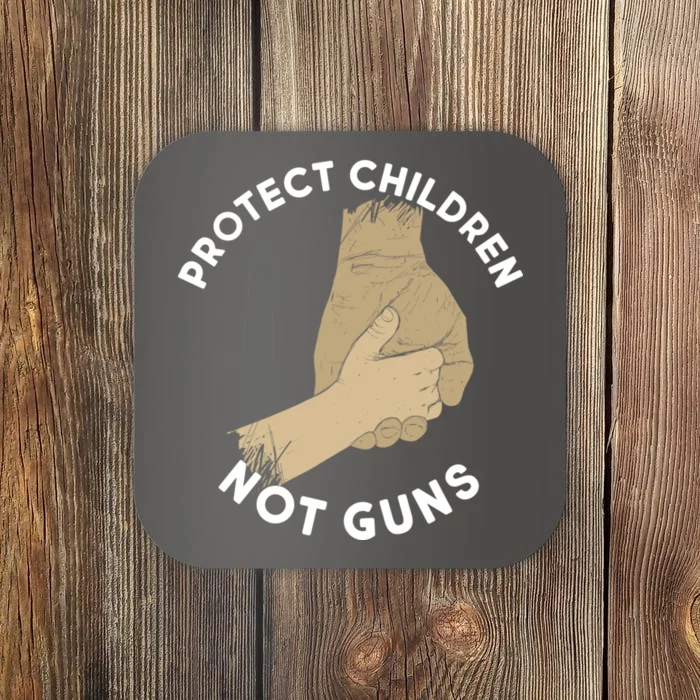 Protect Children Not Guns Coaster