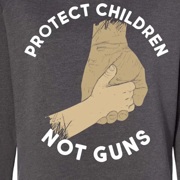 Protect Children Not Guns Womens California Wash Sweatshirt