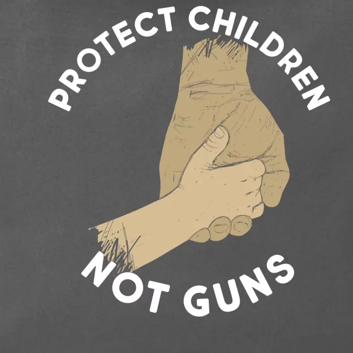 Protect Children Not Guns Zip Tote Bag