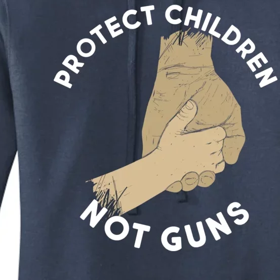 Protect Children Not Guns Women's Pullover Hoodie